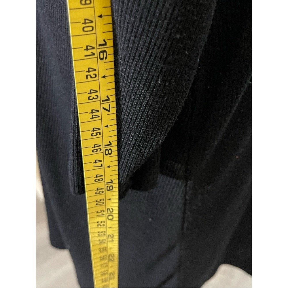 torrid Black Ribbed Tunic Top - Picture 8 of 9